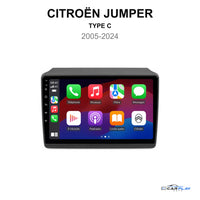Écran CarPlay compatible avec Citroën JUMPER [2005-2024] TYPE C