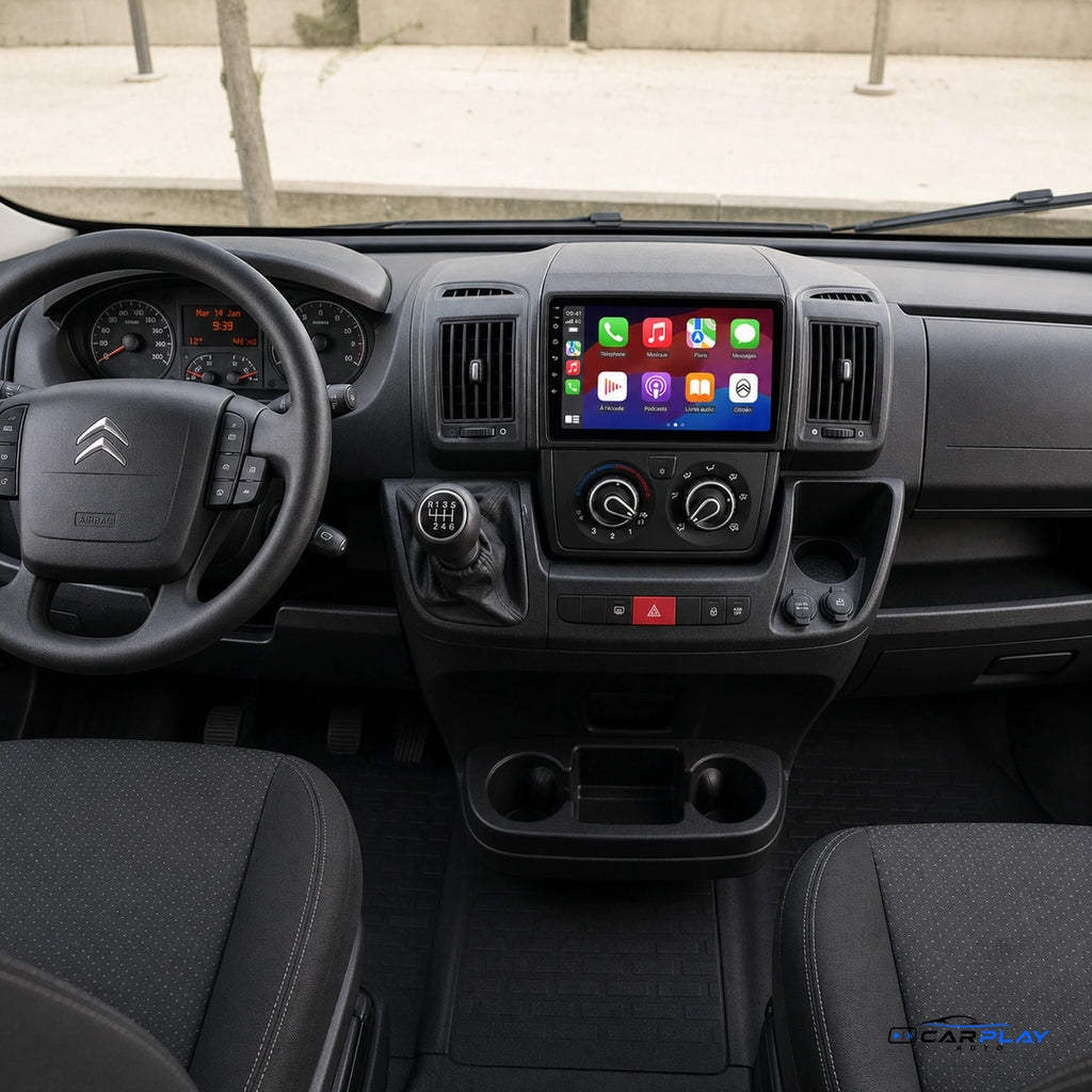 Écran CarPlay compatible avec Citroën JUMPER [2005-2024] TYPE C
