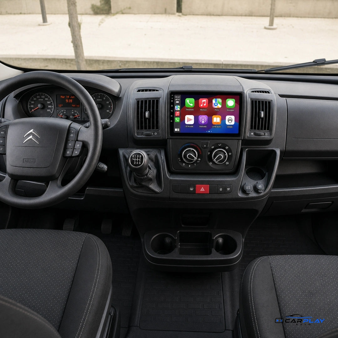 Écran CarPlay compatible avec Citroën JUMPER [2005-2024] TYPE C