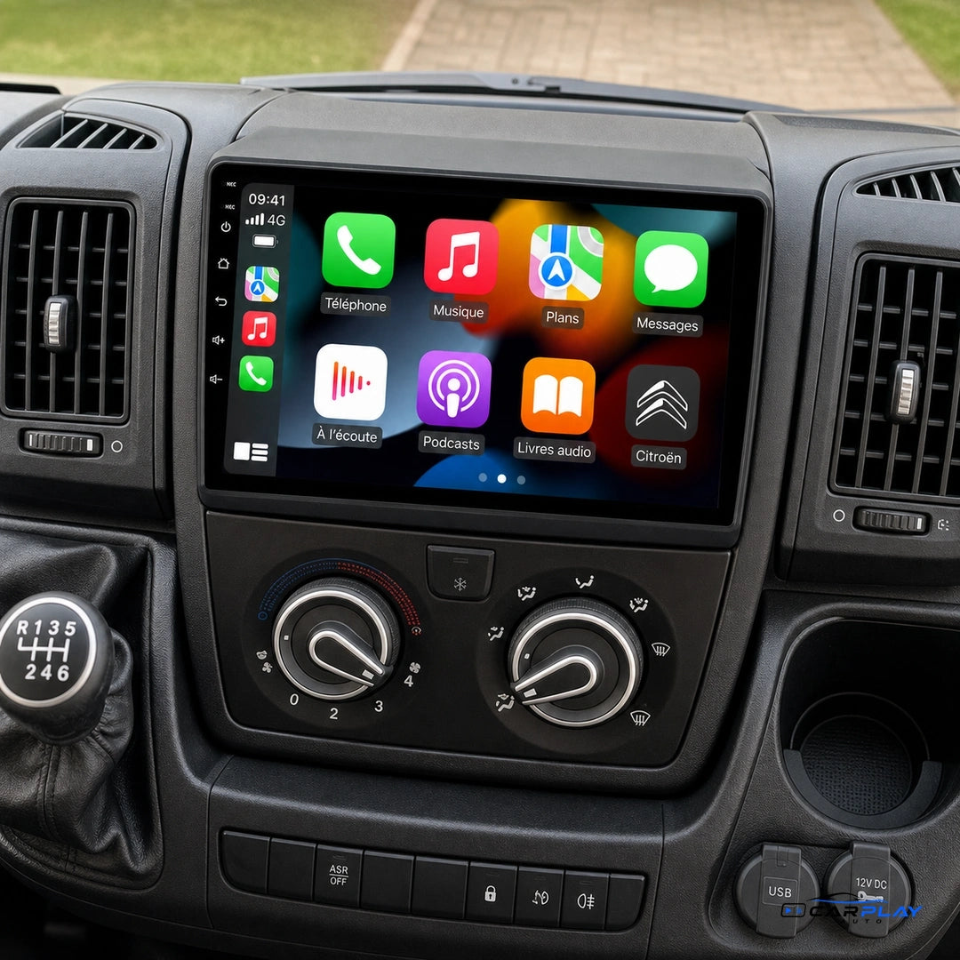Écran CarPlay compatible avec Citroën JUMPER [2005-2024] TYPE D