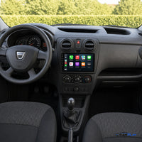 Écran CarPlay compatible avec Dacia DOKKER [2012-2023]