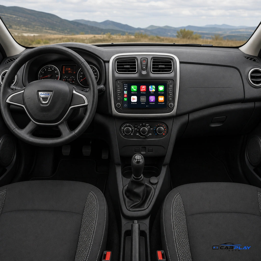 Écran CarPlay compatible avec Dacia Duster [2011-2017]