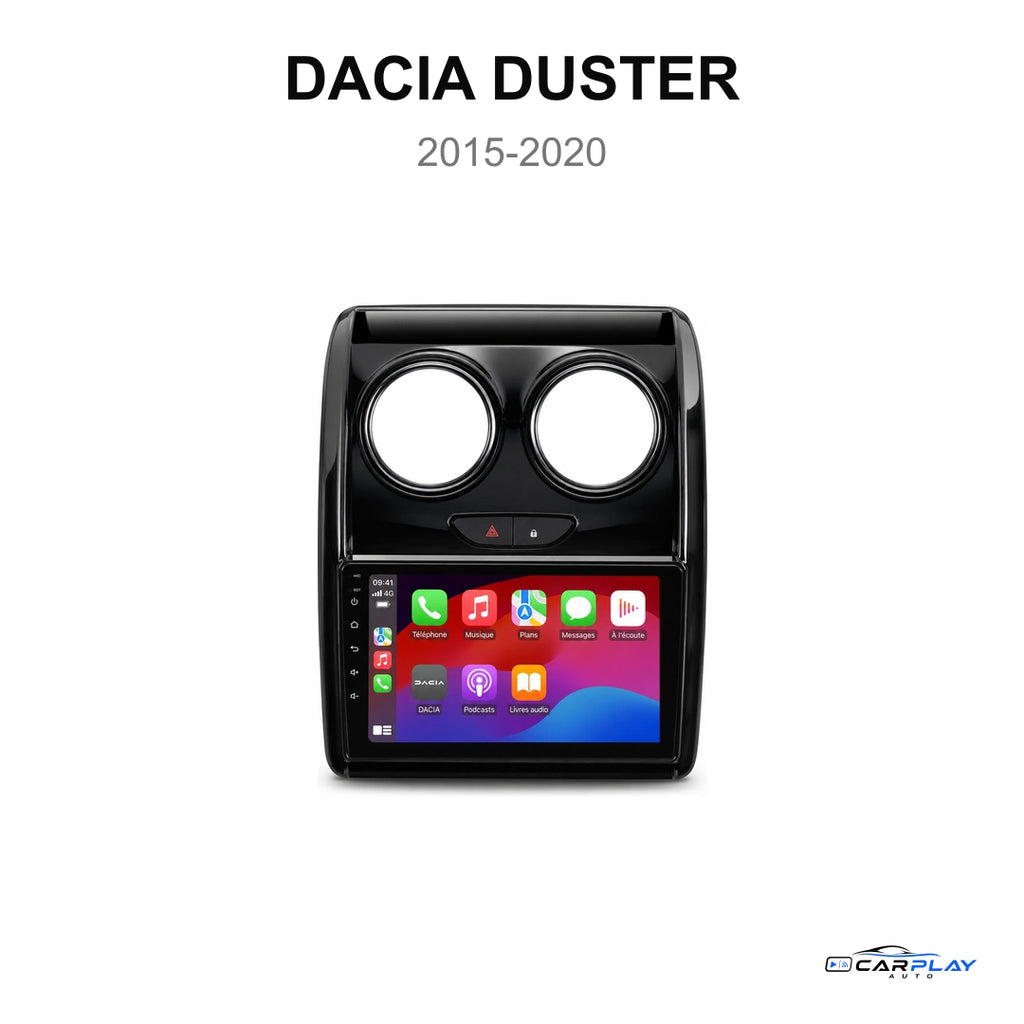 Écran CarPlay compatible avec Dacia Duster [2015-2020]