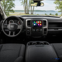 Écran CarPlay compatible avec Dodge RAM [2013-2018] TYPE A [CLIM MANUEL]