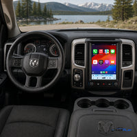 Écran CarPlay compatible avec Dodge RAM [2013-2018] TYPE A [CLIM MANUEL]