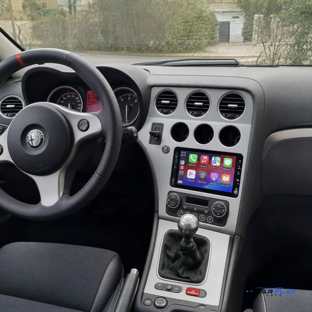 Écran CarPlay compatible avec Alfa Romeo 159 [2005-2011]