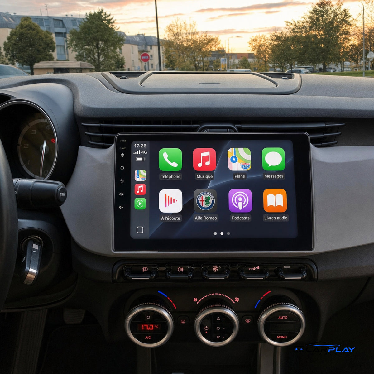 Écran CarPlay compatible avec Alfa Romeo Giulietta [2015-2018] Type B