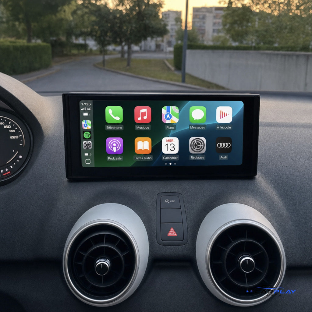 Écran CarPlay compatible avec Audi A1 [2012-2018] RMC