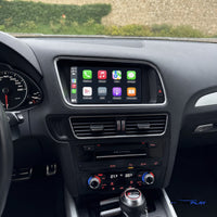 Écran CarPlay compatible avec Audi Q5 [2009-2015] - GPS d'origine - Warning à droite