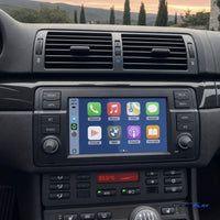 Écran CarPlay compatible avec BMW Série 3 [1998-2006] E46 - Style d'origine