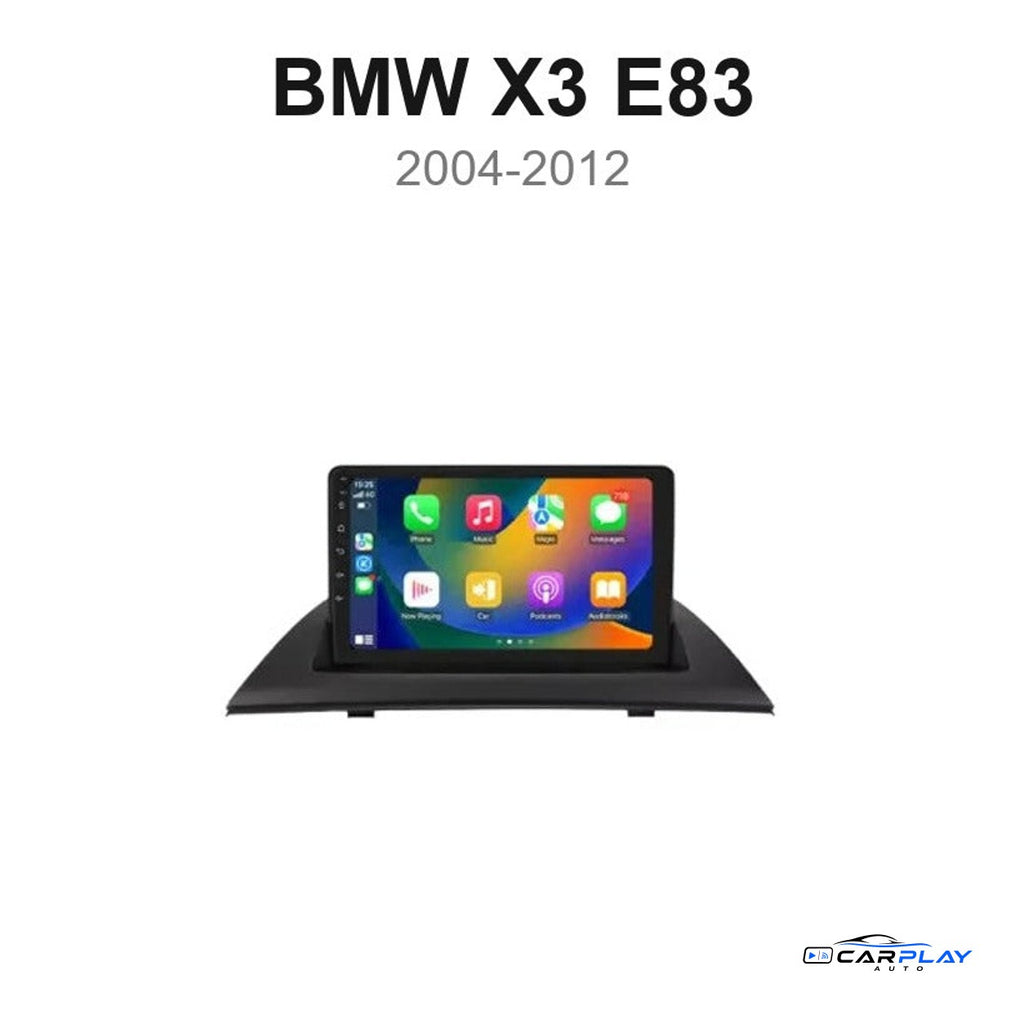 Écran CarPlay compatible avec BMW X3 E83 [2004-2012]