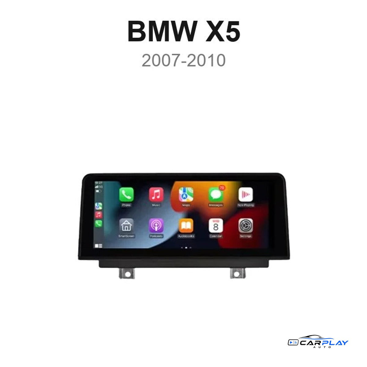 Écran CarPlay compatible avec BMW X5 [2007-2010] E70 - CIC (4 PIN)