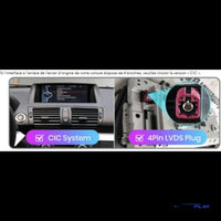 Écran CarPlay compatible avec BMW X5 [2007-2010] E70 - CIC (4 PIN)