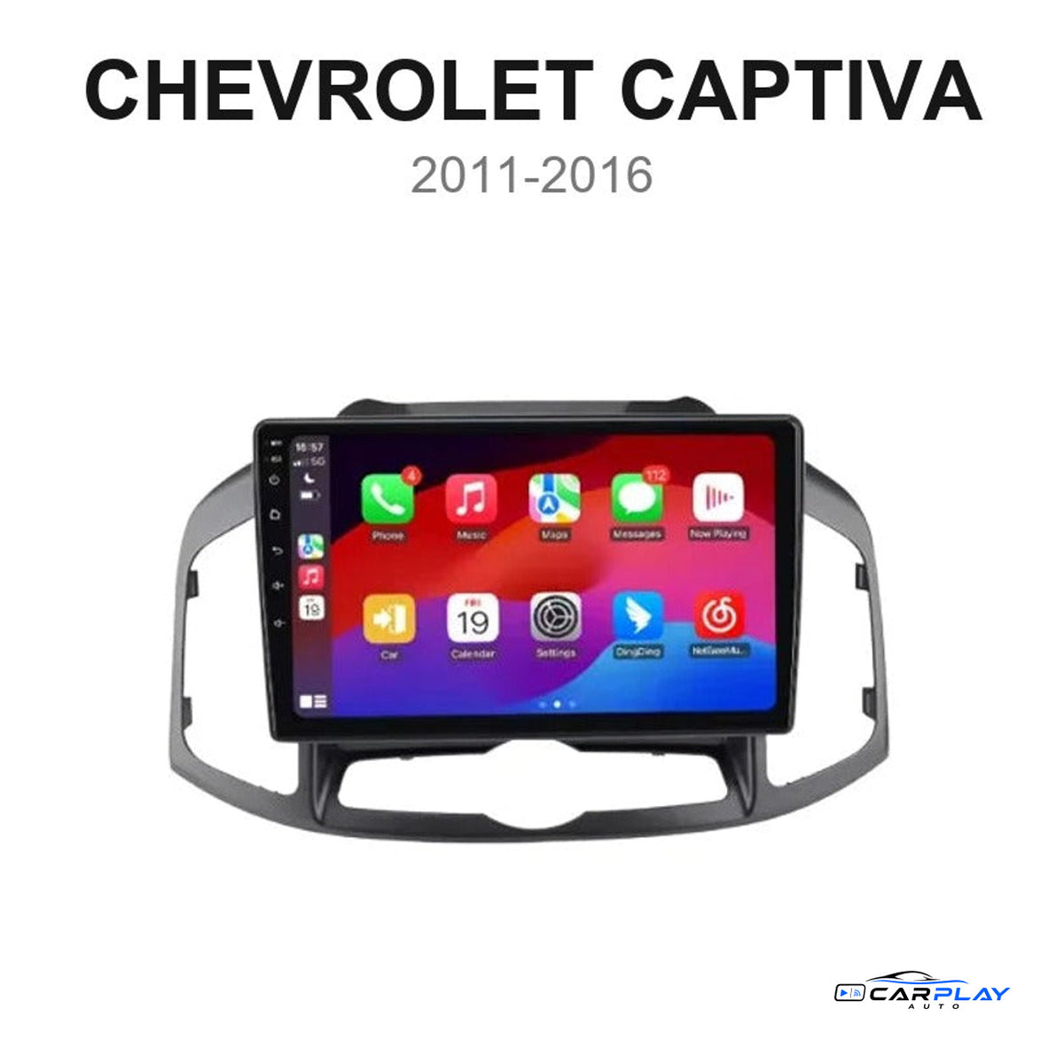 Écran CarPlay compatible avec Chevrolet Captiva [2011-2016]