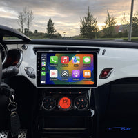 Écran CarPlay compatible avec Citroën C3 [2010-2016] - Blanc