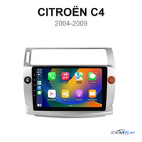 Écran CarPlay compatible avec Citroën C4 [2004-2009]
