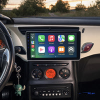 Écran CarPlay compatible avec Citroën DS3 [2010-2016] - Blanc