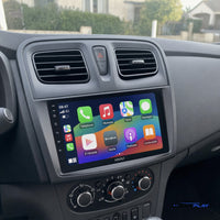 Écran CarPlay compatible avec Dacia Sandero 2 [2014-2019] - Aérations carrées