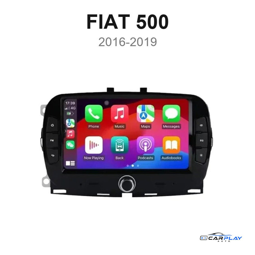 Écran CarPlay compatible avec Fiat 500 2 [2016-2019]