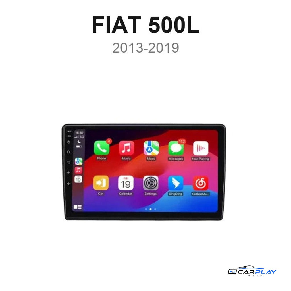 Écran CarPlay compatible avec Fiat 500L [2013-2019] - Version grand écran