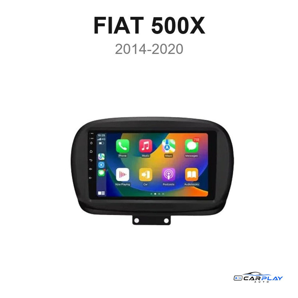 Écran CarPlay compatible avec Fiat 500X [2014-2020]