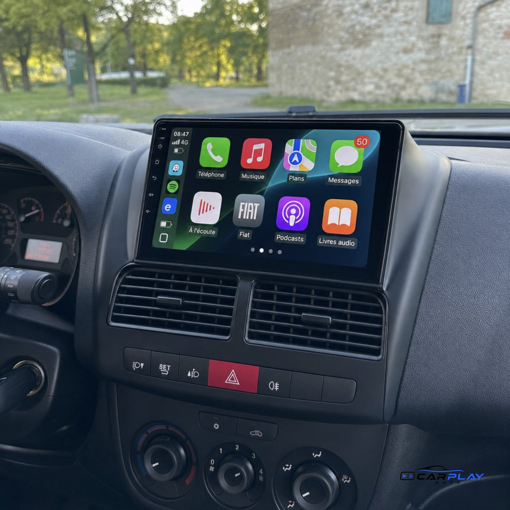 Écran CarPlay compatible avec Fiat Doblo [2010-2014]
