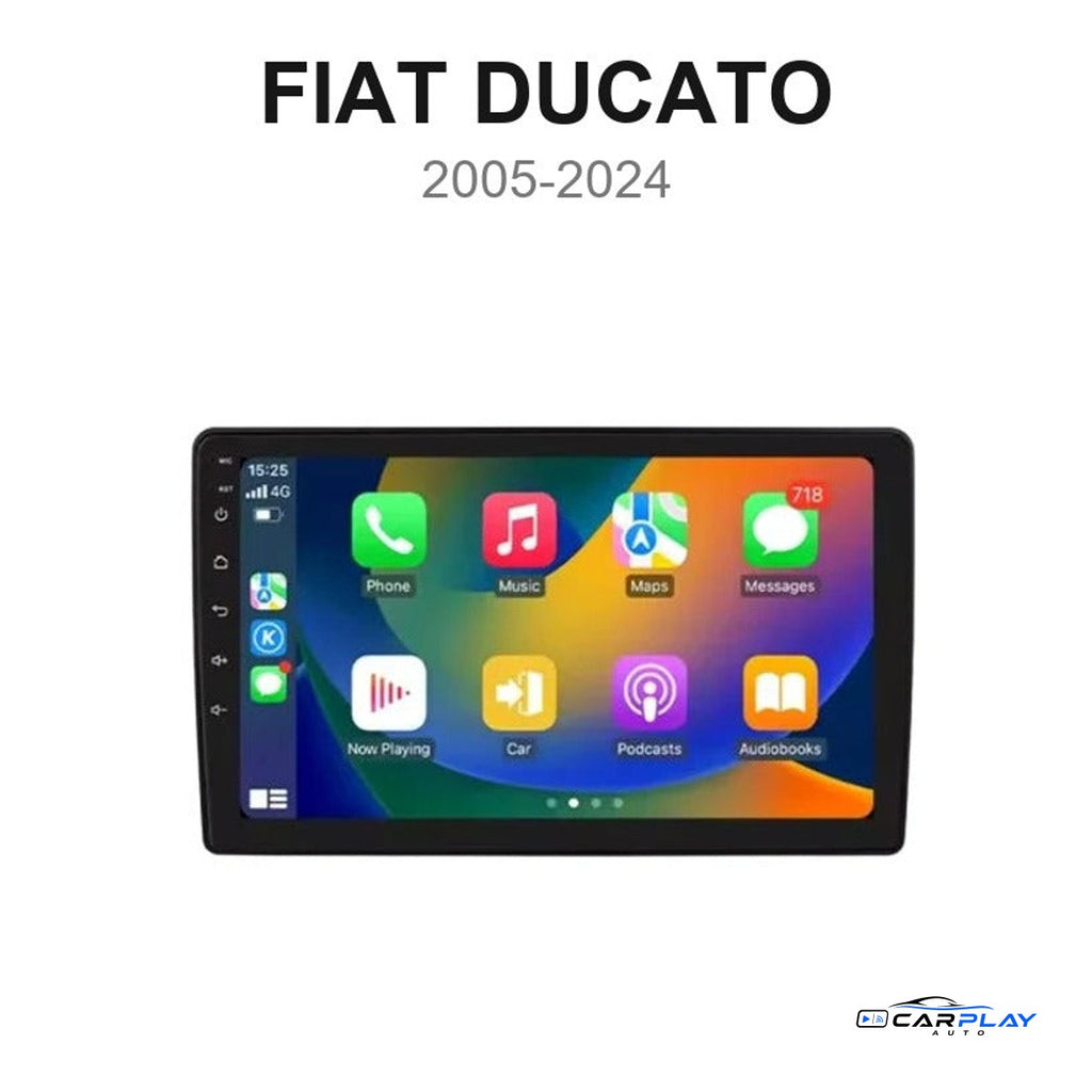 Écran CarPlay compatible avec Fiat Ducato [2005-2024] Type A
