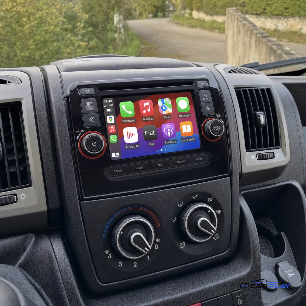 Écran CarPlay compatible avec Fiat Ducato [2005-2024] Type B