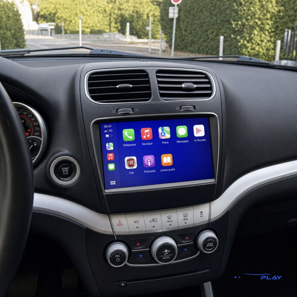 Écran CarPlay compatible avec Fiat Freemont [2011-2020]