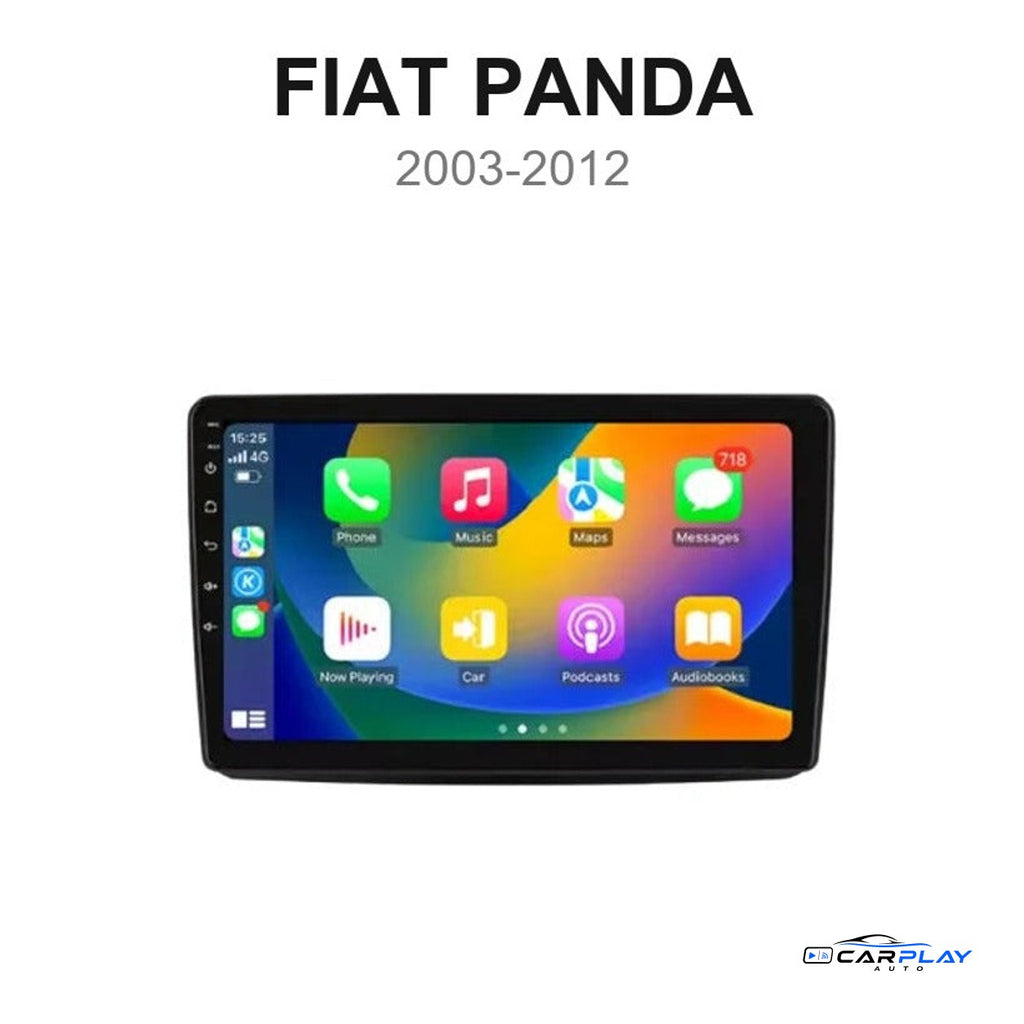 Écran CarPlay compatible avec Fiat Panda [2003-2012]