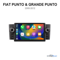 Écran CarPlay compatible avec Fiat Punto / Grande Punto [2005-2012]