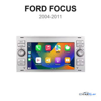 Écran CarPlay compatible avec Ford Focus [2004-2011] - Gris