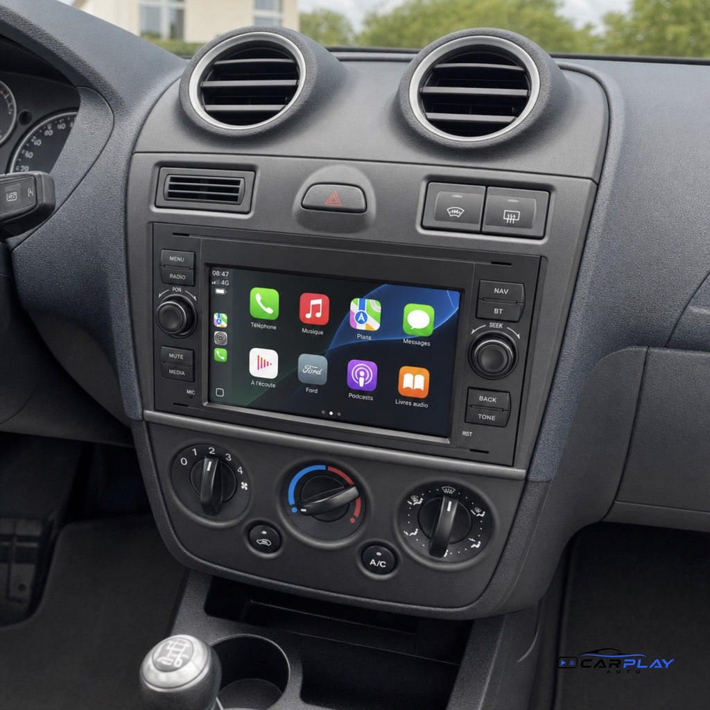 Écran CarPlay compatible avec Ford Focus [2004-2011] - Noir - Style d'origine