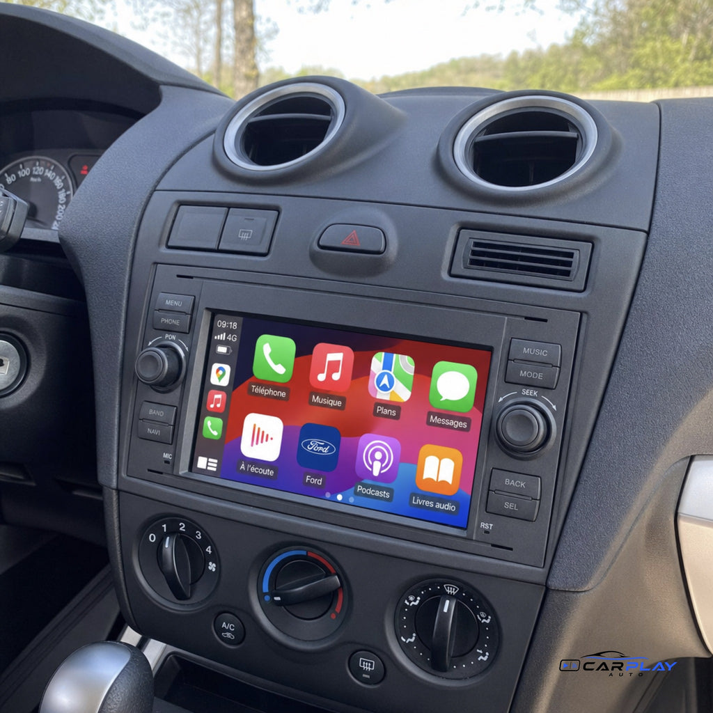 Écran CarPlay compatible avec Ford Fusion [2006-2011] - Noir