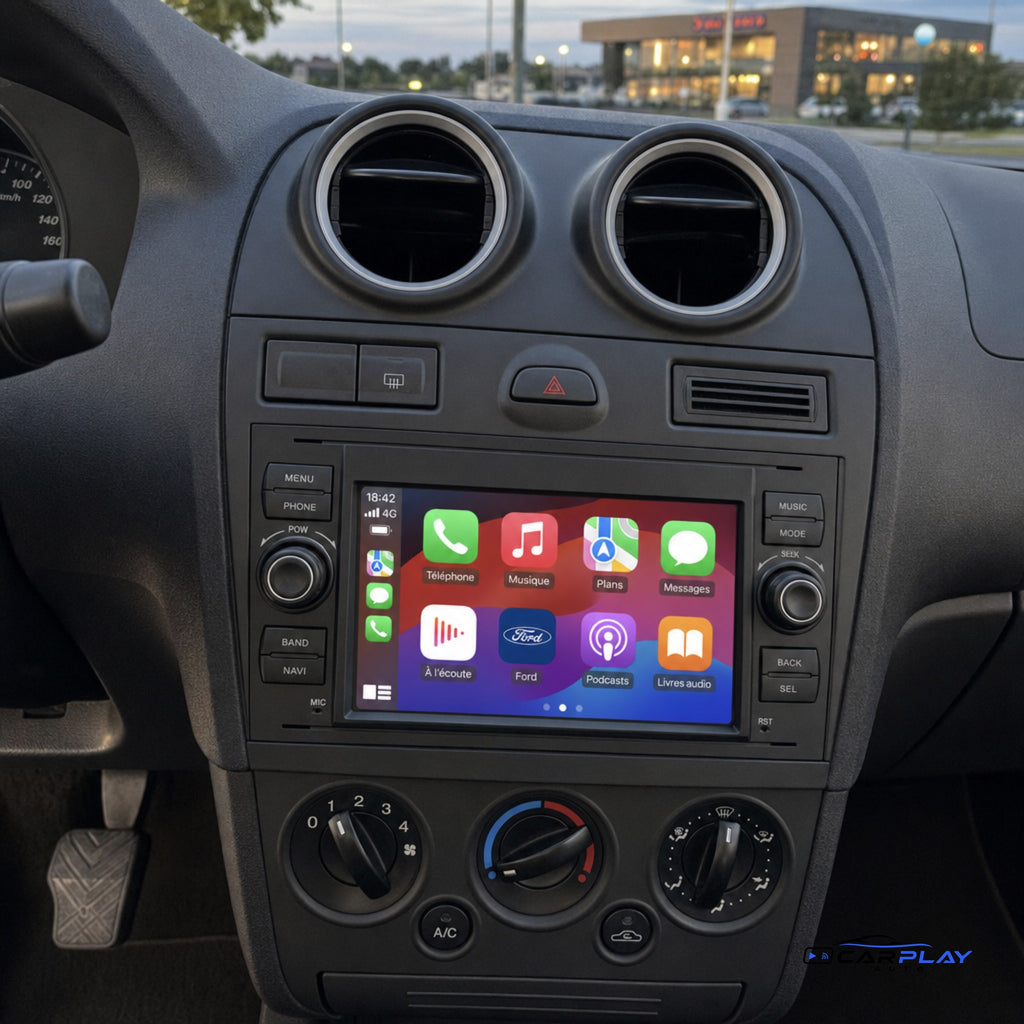 Écran CarPlay compatible avec Ford Fusion [2006-2011] - Noir