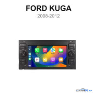 Écran CarPlay compatible avec Ford Kuga [2008-2012] - Noir