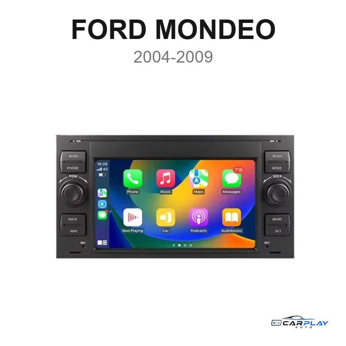 Écran CarPlay compatible avec Ford Mondeo [2004-2009] - Style d'origine