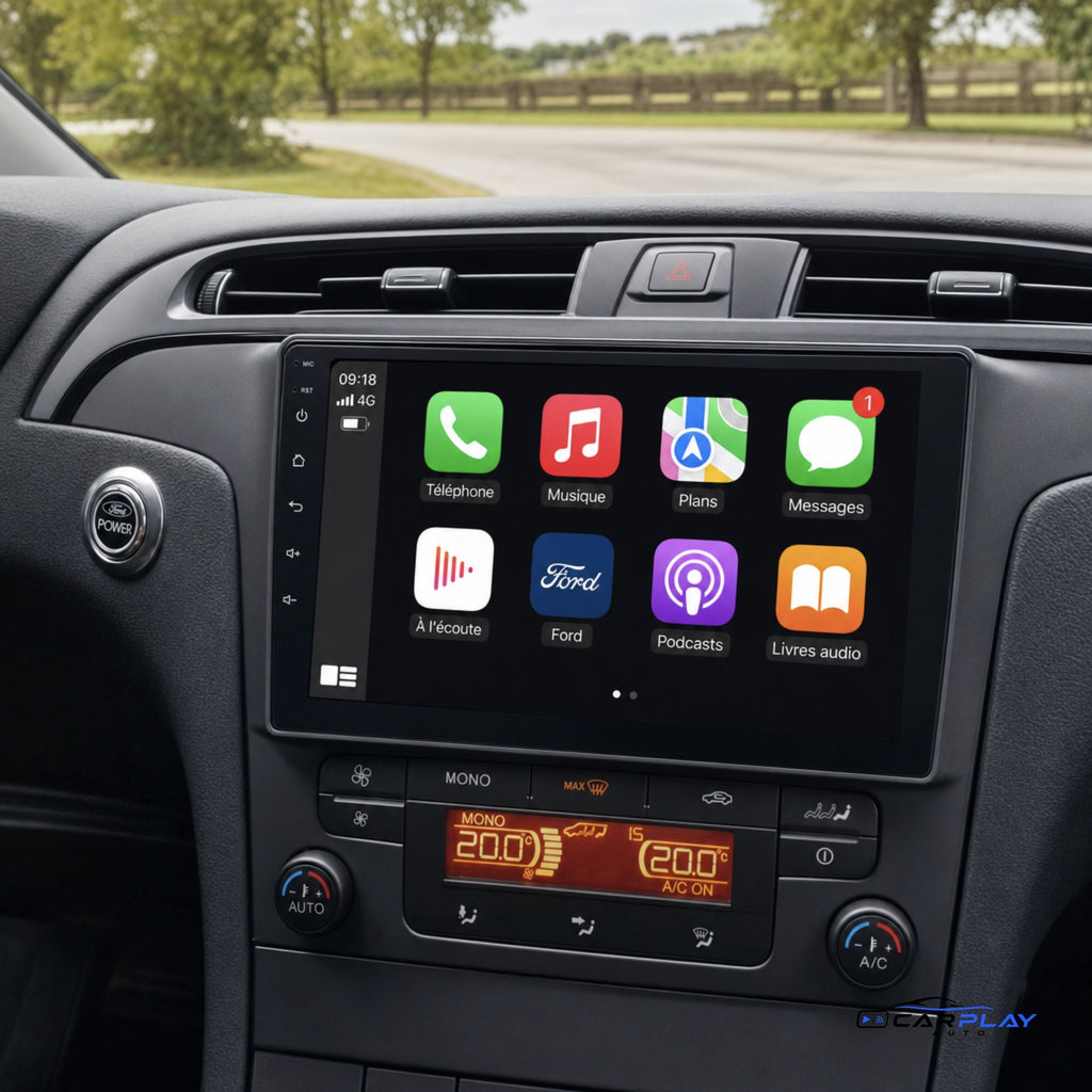 Écran CarPlay compatible avec Ford S-MAX [2006-2015] Type A