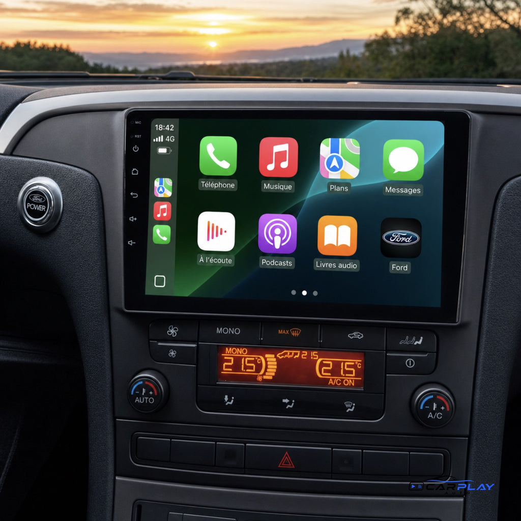 Écran CarPlay compatible avec Ford S-MAX [2006-2015] Type A