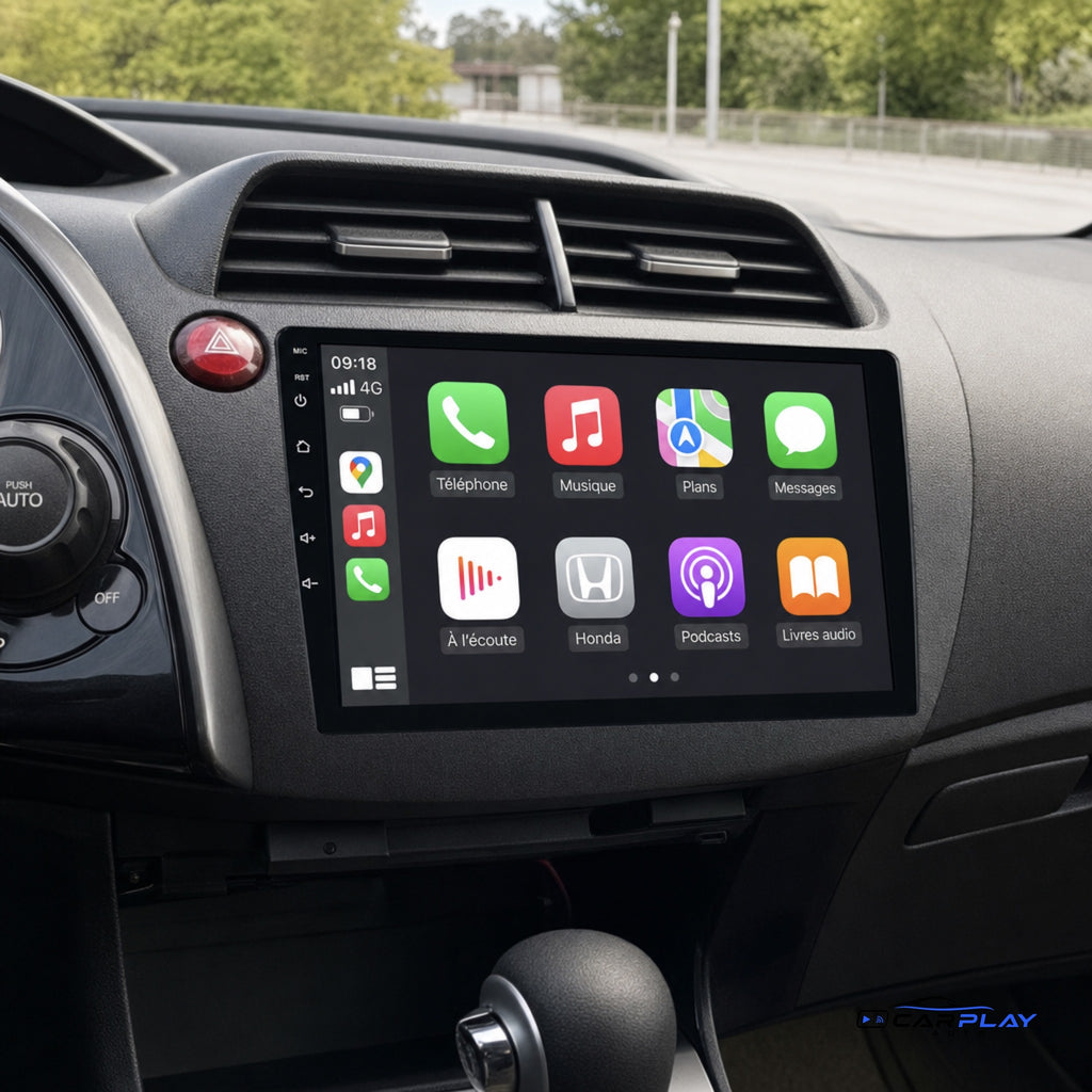 Écran CarPlay compatible avec Honda Civic [2006-2011] Type A