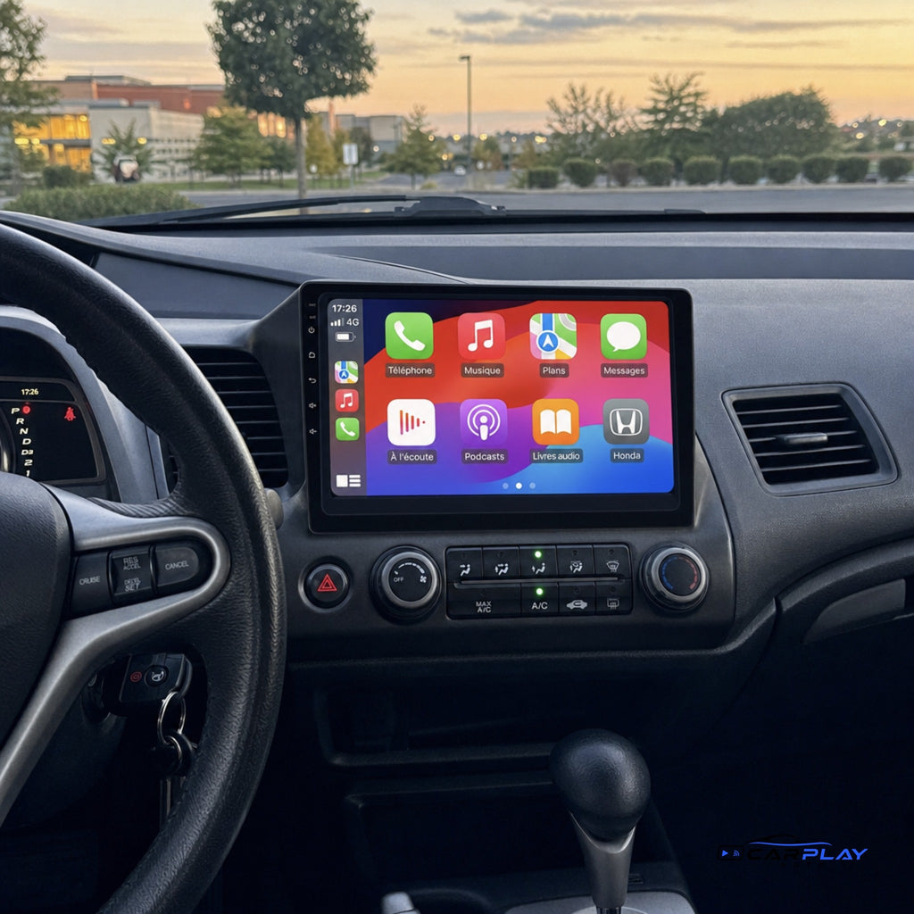 Écran CarPlay compatible avec Honda Civic [2006-2011] Type B