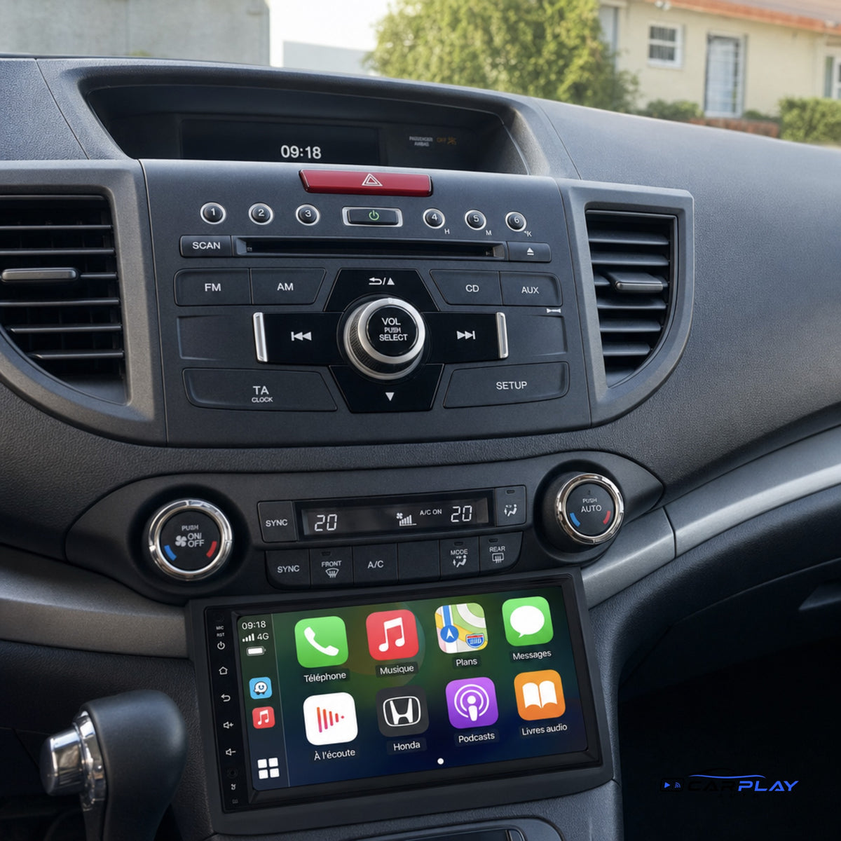 Écran CarPlay compatible avec Honda CR-V [2012-2016] - Type B
