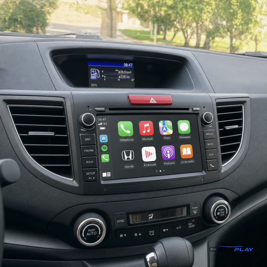 Écran CarPlay compatible avec Honda CR-V [2012-2016] - Type C