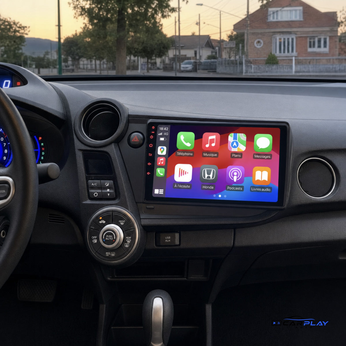 Écran CarPlay compatible avec Honda Insight [2009-2014]