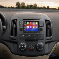 Écran CarPlay compatible avec Hyundai i30 [2006-2011] - Clim. automatique