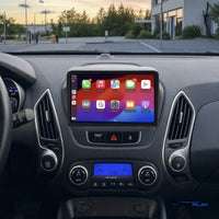 Écran CarPlay compatible avec Hyundai iX20 [2010-2023] - Climatisation manuelle