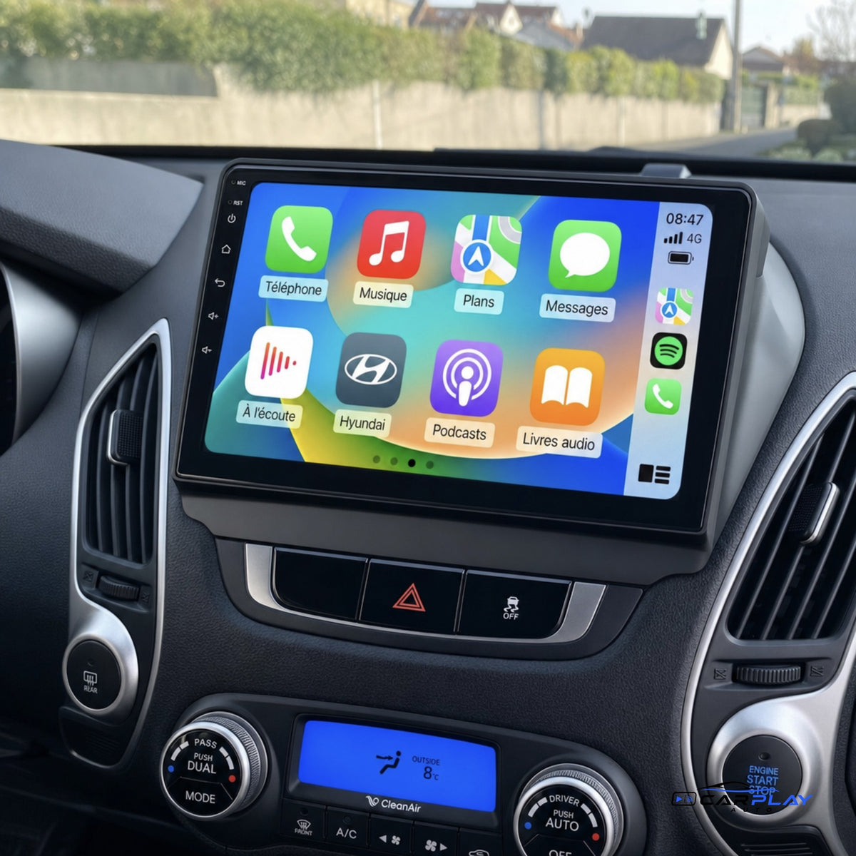 Écran CarPlay compatible avec Hyundai IX35 | TUCSON [2009-2015] - Type A