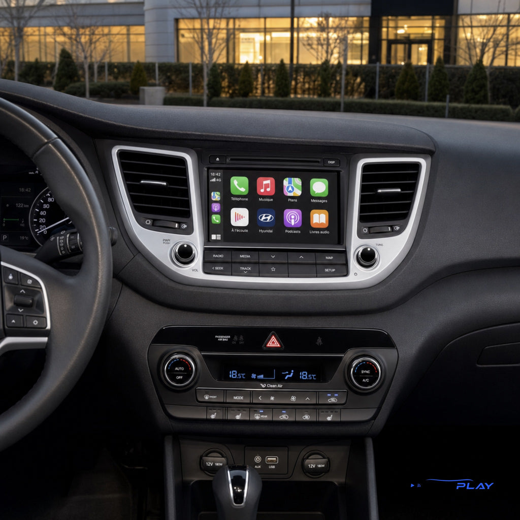 Écran CarPlay compatible avec Hyundai iX35 / Tucson [2015-2018] - Type A