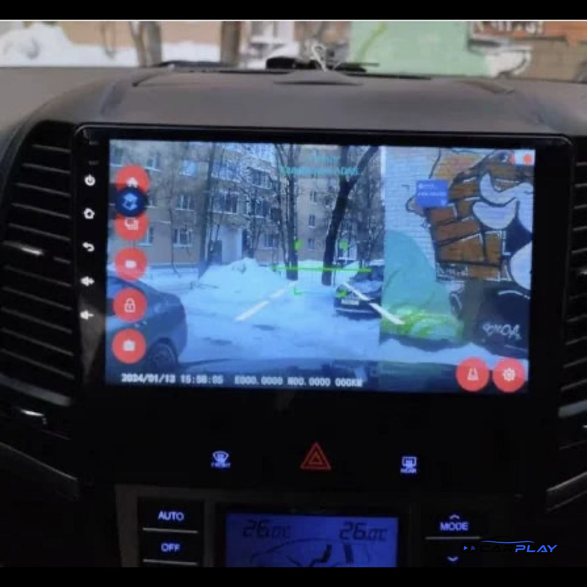 Écran CarPlay compatible avec Hyundai Santa Fe [2006-2012]