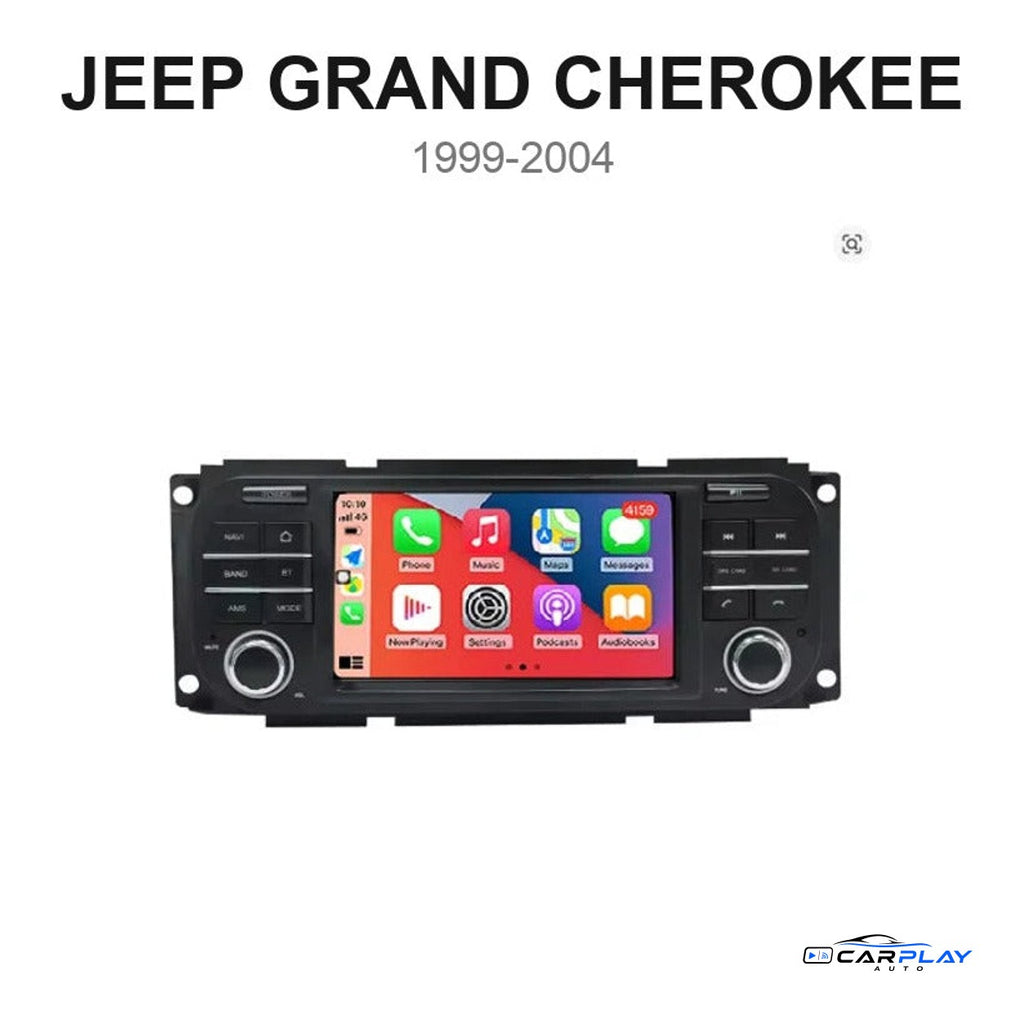 Écran CarPlay compatible avec Jeep Grand Cherokee [1999-2004]